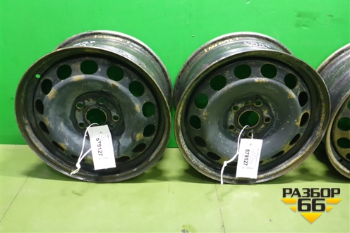 Диски колёсные штампованные (комплект)  R16 EJ6,5 5x112 ET50 Ц.О.57,1 (1K0601027AK) для Volkswagen Jetta с 2010-2019г