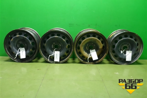 Диски колёсные штампованные (комплект)  R16 EJ6,5 5x112 ET50 Ц.О.57,1 (1K0601027AK) для Volkswagen Jetta с 2010-2019г