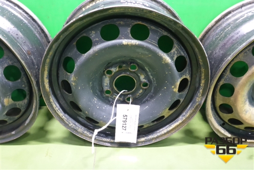 Диски колёсные штампованные (комплект)  R16 EJ6,5 5x112 ET50 Ц.О.57,1 (1K0601027AK) для Volkswagen Jetta с 2010-2019г