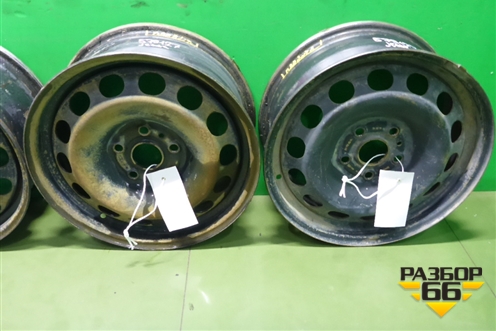 Диски колёсные штампованные (комплект)  R16 EJ6,5 5x112 ET50 Ц.О.57,1 (1K0601027AK) для Volkswagen Jetta с 2010-2019г