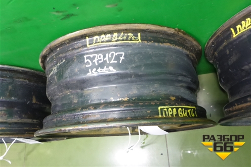 Диски колёсные штампованные (комплект)  R16 EJ6,5 5x112 ET50 Ц.О.57,1 (1K0601027AK) для Volkswagen Jetta с 2010-2019г