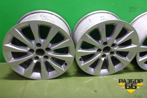 Диски колёсные литые (комплект)  R17 EJ8 5x112 ET39 Ц.О.57,1 (4G0601025BH) для Audi A6 (C7) с 2011-2018г
