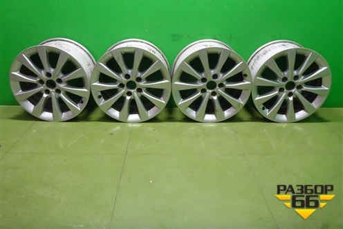 Диски колёсные литые (комплект)  R17 EJ8 5x112 ET39 Ц.О.57,1 (4G0601025BH) для Audi A6 (C7) с 2011-2018г