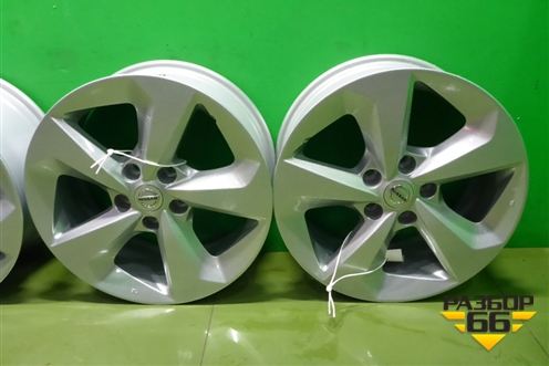 Диски колёсные литые (комплект)  R17 EJ7 5x114.3 ET40 Ц.О.66,1 (D0300HV02C) для Nissan Qashqai (J11E) с 2013г