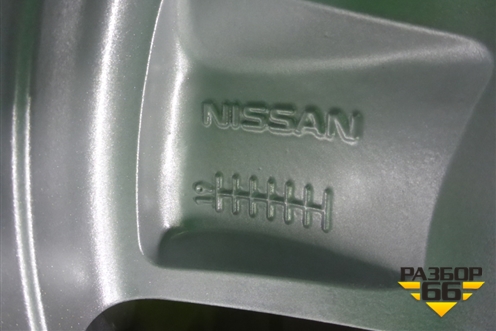 Диски колёсные литые (комплект)  R17 EJ7 5x114.3 ET40 Ц.О.66,1 (D0300HV02C) для Nissan Qashqai (J11E) с 2013г