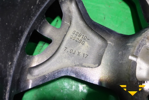 Диск колёсный литой  R17 EJ7 5x114.3 ET50 Ц.О.67,1 (52910Q5260) для Kia Seltos с 2019г