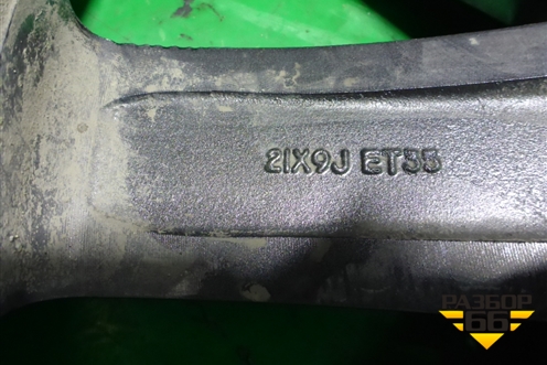 Диск колёсный литой  R21 EJ9 5x114.3 ET55 Ц.О.60 (3101100CR03) для Changan UNI-K с 2020г