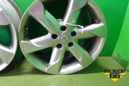 Диски колёсные литые (комплект) Комплект 5 штук R18 EJ7,5 5x114.3 ET50 Ц.О.66,1 для Nissan Murano (Z51) с 2007-2015г