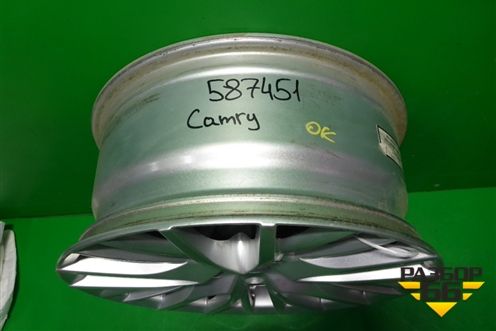 Диск колёсный литой Дубликат R18 EJ8 5x114.3 ET30 Ц.О.60,1 для Toyota Camry V70 с 2017г