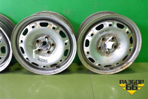 Диски колёсные штампованные (комплект)  R14 EJ5 5x100 ET35 Ц.О.57,1