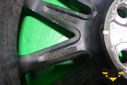 Диск колёсный литой  R18 EJ8 5x114.3 ET50 Ц.О.60,1 (4261106K40) для Toyota Camry V70 с 2017г