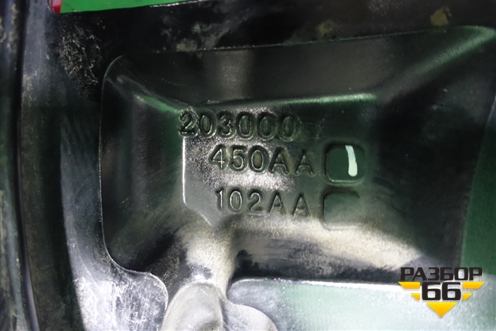Диск колёсный литой  R18 EJ7 5x108 ET33 Ц.О.60,1 (203000450AA) для OMODA C5 с 2022г