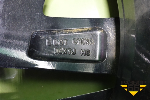 Диски колёсные литые (комплект)  R18 EJ7 5x114.3 ET37 Ц.О.66,1 (3113101XST01A) для Haval Jolion с 2021г