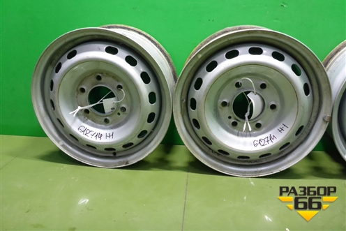 Диски колёсные штампованные (комплект)  R16 EJ6,5 6x139.7 ET56 Ц.О.92,2 (529104H005) для Hyundai Staria с 2021г