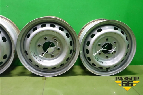 Диски колёсные штампованные (комплект)  R16 EJ6,5 6x139.7 ET56 Ц.О.92,2 (529104H005) для Hyundai Staria с 2021г