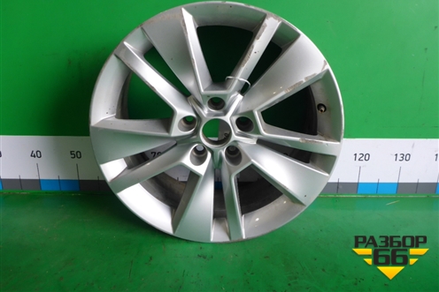 Диск колёсный литой  R17 EJ7 5x112 ET45 Ц.О.57,1 (57A601025J) для Skoda Karoq с 2017г