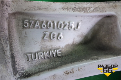 Диск колёсный литой  R17 EJ7 5x112 ET45 Ц.О.57,1 (57A601025J) для Skoda Karoq с 2017г