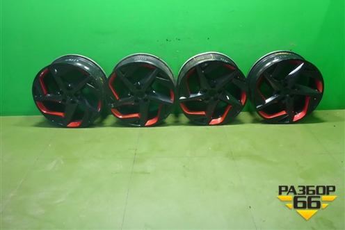 Диски колёсные литые (комплект)  R18 EJ7 5x108 ET33 Ц.О.60,1 (203000450AA) для OMODA C5 с 2022г