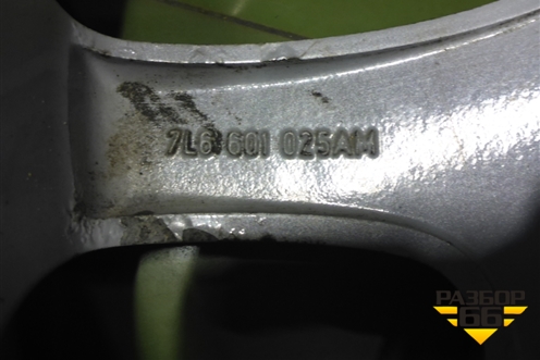 Диски колёсные литые (комплект)  R19 EJ9 5x130 ET60 Ц.О.71,5 (7L6601025AM) для Volkswagen Touareg c 2002-2010г