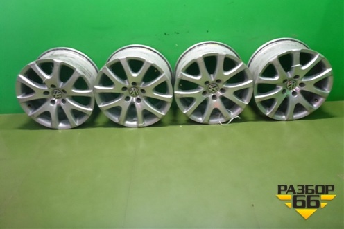 Диски колёсные литые (комплект)  R19 EJ9 5x130 ET60 Ц.О.71,5 (7L6601025AM) для Volkswagen Touareg c 2002-2010г
