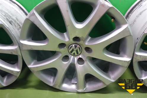 Диски колёсные литые (комплект)  R19 EJ9 5x130 ET60 Ц.О.71,5 (7L6601025AM) для Volkswagen Touareg c 2002-2010г