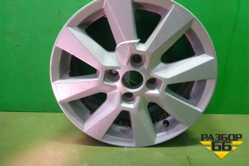 Диск колёсный литой  R15 EJ6 4х100 ET50 Ц.О.60,1 (8450090629) для VAZ Largus/Ларгус с 2012-2024г