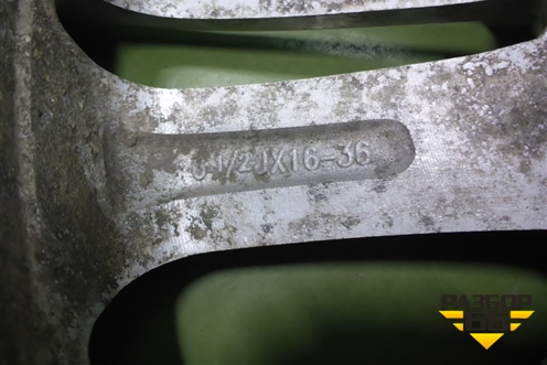 Диск колёсный литой  R16 EJ6,5 5x114.3 ET36 Ц.О.67,1 (529102C500) для Hyundai Tiburon с 2002г