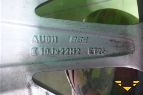 Диск колёсный литой  R22 EJ10 5x112 ET26 Ц.О.66,5 (4M0601025AG 4M0601025CG) для Audi Q8 с 2018г