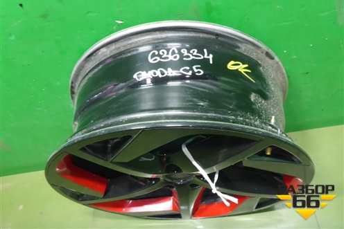 Диск колёсный литой  R18 EJ7 5x108 ET33 Ц.О.60,1 (203000450AA) для OMODA C5 с 2022г