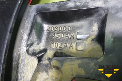 Диск колёсный литой  R18 EJ7 5x108 ET33 Ц.О.60,1 (203000450AA) для OMODA C5 с 2022г