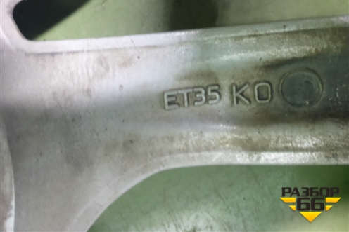 Диск колёсный литой  R15 EJ6 4х98 ET35 Ц.О.58,6 (8450101631) для VAZ Kalina/Калина