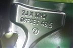Диски колёсные литые (комплект)  R17 EJ7,5 5x114.3 ET48,5 Ц.О.67,1 (52910F1210) для Kia Sportage с 2016-2022г