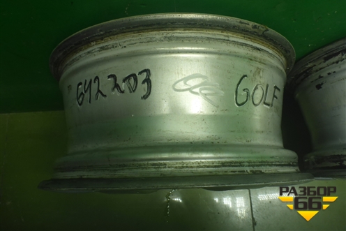 Диски колёсные литые (комплект)  R15 EJ6,5 5x112 ET50 Ц.О.57,1 (1K0601025A) для Volkswagen Golf V с 2003-2009г