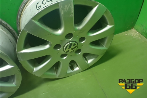 Диски колёсные литые (комплект)  R15 EJ6,5 5x112 ET50 Ц.О.57,1 (1K0601025A) для Volkswagen Golf V с 2003-2009г
