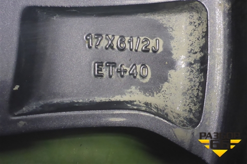 Диск колёсный литой  R17 EJ6,5 5x108 ET40 Ц.О.65,1 (J603101010C) для OMODA S5 с 2022г