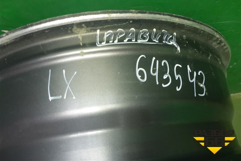 Диск колёсный литой  R19 EJ7 5x108 ET52 Ц.О.60,1 (203000246AA) для Exeed LX с 2019-2024г