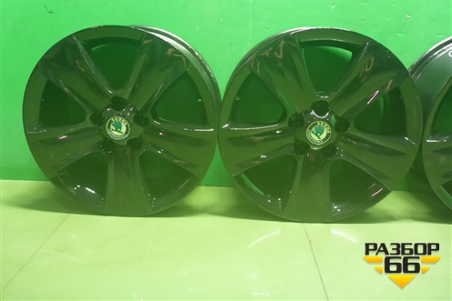 Диски колёсные литые (комплект)  R17 EJ7 5x112 ET45 Ц.О.57,1 (5L0601025B) для Skoda Yeti с 2009г