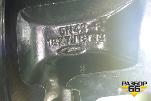 Диски колёсные литые (комплект)  R18 EJ7 5x108 ET33 Ц.О.60,1 (203000450AA 203000879AA) для OMODA C5 с 2022г