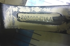 Диск колёсный литой  R17 EJ6,5 5x108 ET40 Ц.О.65,1 (203000471AA) для OMODA S5 с 2022г