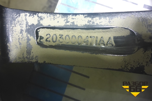 Диск колёсный литой  R17 EJ6,5 5x108 ET40 Ц.О.65,1 (203000471AA) для OMODA S5 с 2022г