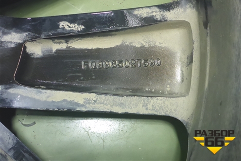 Диск колёсный литой  R19 EJ7,5 5x100 ET28 Ц.О.57,1 (FQ9965027590) для FAW Bestune T77 с 2018г