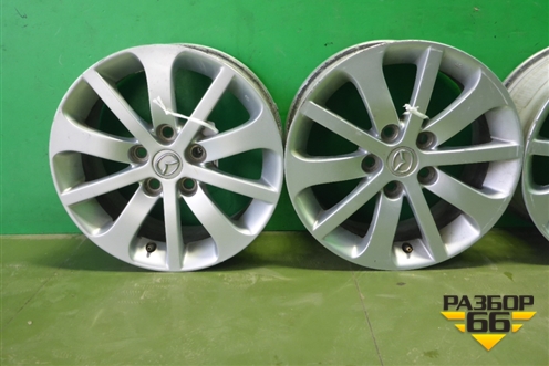 Диски колёсные литые (комплект)  R16 EJ6,5 5x114.3 ET52,5 Ц.О.67,1 (9965526560) для Mazda Mazda 5 с 2005-2010г