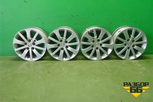 Диски колёсные литые (комплект)  R16 EJ6,5 5x114.3 ET52,5 Ц.О.67,1 (9965526560) для Mazda Mazda 5 с 2005-2010г