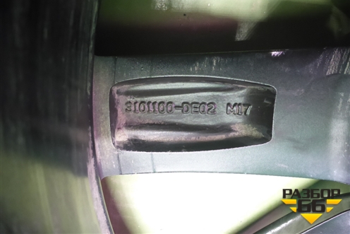 Диск колёсный литой  R18 EJ8 5x114.3 ET49,5 Ц.О.60,1 (3101100DE02) для Changan UNI-V с 2022г (Юни В)