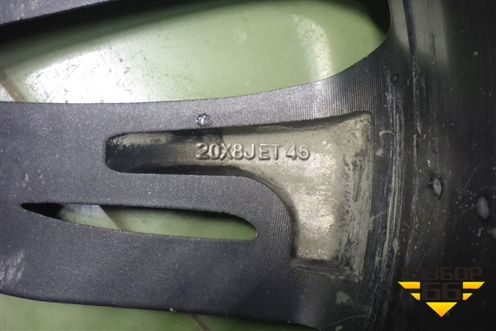 Диск колёсный литой  R20 EJ8 5x108 ET46 Ц.О.63,4 (6600007397) для Geely Tugella с 2019г