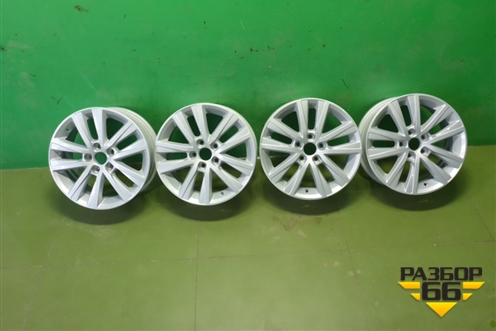 Диски колёсные литые (комплект) (6R0601025BD) для Volkswagen Polo (седан) с 2010г