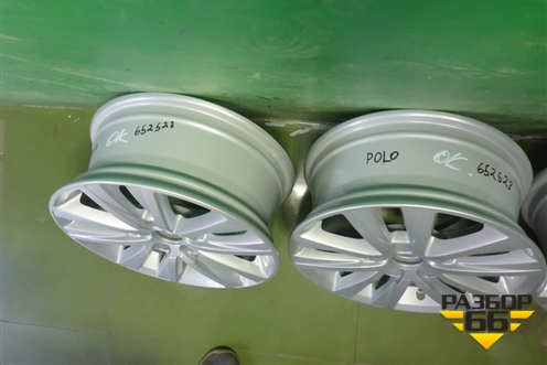 Диски колёсные литые (комплект) (6R0601025BD) для Volkswagen Polo (седан) с 2010г