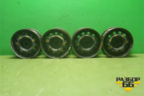 Диски колёсные штампованные (комплект)  R15 EJ6 4х100 ET48 Ц.О.54,1 (529104L000) для Kia Rio с 2011-2016г
