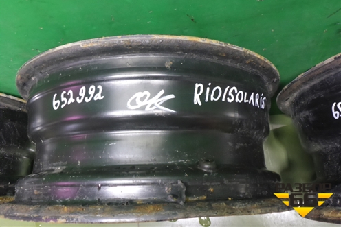 Диски колёсные штампованные (комплект)  R15 EJ6 4х100 ET48 Ц.О.54,1 (529104L000) для Kia Rio с 2011-2016г