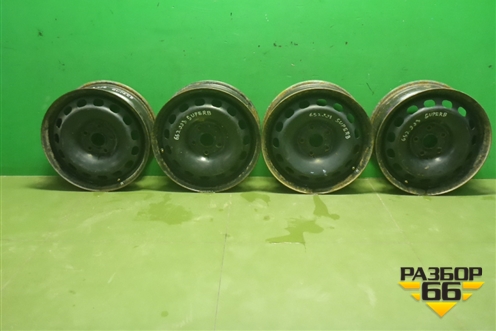 Диски колёсные штампованные (комплект)  R16 EJ6 5x112 ET40 Ц.О.57,1 (8D0601027A) для Skoda Superb с 2001-2008г